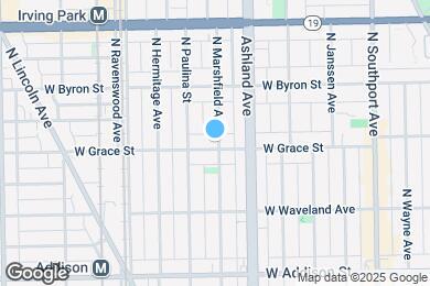 Map image of the property - 1634 W Grace St