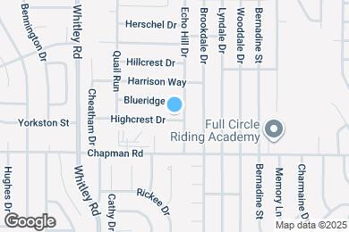 Map image of the property - 6049 Highcrest Dr