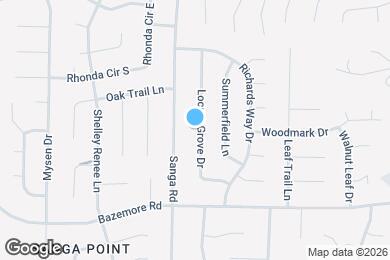 Map image of the property - 329 Locust Grove Dr