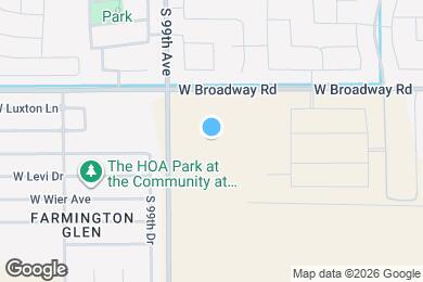 Map image of the property - 9817 W Parkway Dr