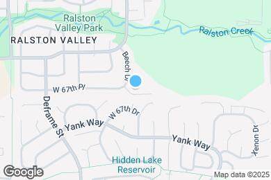 Map image of the property - 13385 W 67th Pl