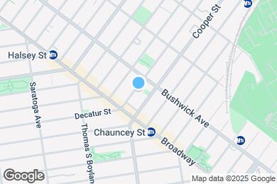 Map image of the property - 996 Decatur St