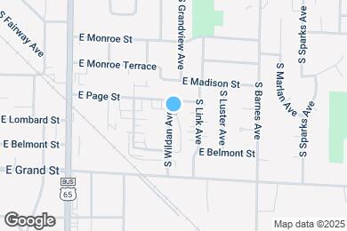 Map image of the property - Town and Campus Apts