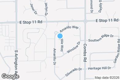 Map image of the property - 8130 Amble Way