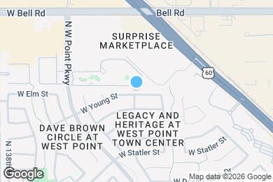 Map image of the property - 13502 W Young St