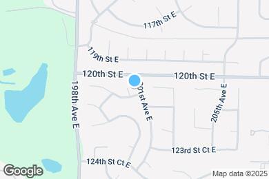 Map image of the property - 12015 200th Ave Ct E