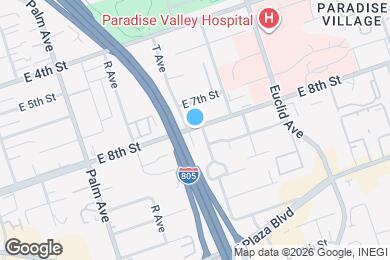 Map image of the property - 2000 E 8th St