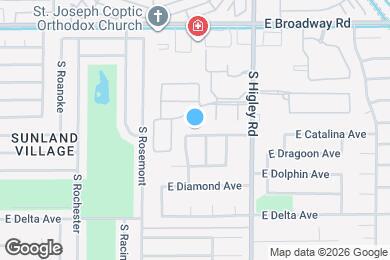 Map image of the property - 5064 E Catalina Ave
