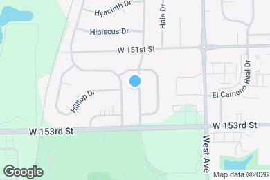 Map image of the property - 15202 Highland Ave