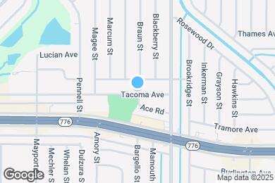 Map image of the property - 9466 Tacoma Ave