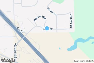Map image of the property - 1720 7th St SE
