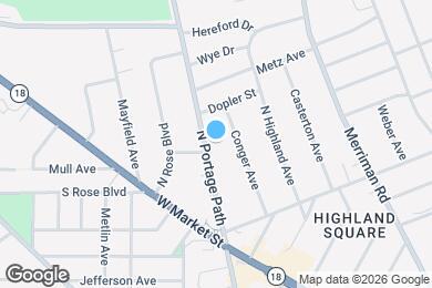 Map image of the property - Helene Apartments