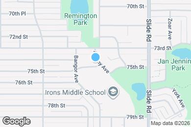 Map image of the property - Quail Creek Apartments