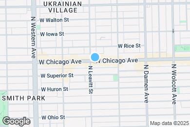 Map image of the property - 2159 W Chicago Ave