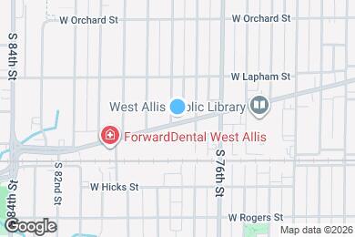 Map image of the property - 7728 W National Ave
