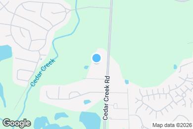 Map image of the property - The Belle at Cedar Creek