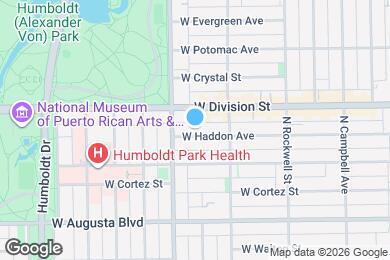 Map image of the property - 2734 W Haddon Ave