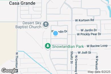 Map image of the property - 786 W Palo Verde Dr