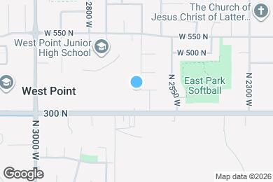 Map image of the property - 373 N 2625 W