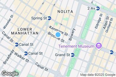 Map image of the property - 369 Broome St