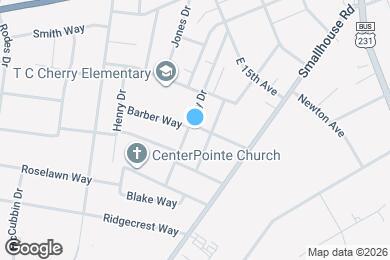 Map image of the property - 1700 Kirby Dr