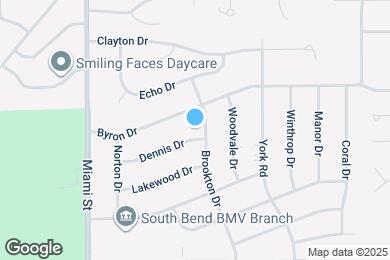 Map image of the property - 1247 Dennis Dr
