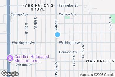 Map image of the property - 1322 S 7th St