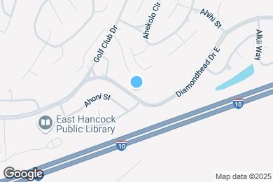 Map image of the property - 56105 Diamondhead Dr E