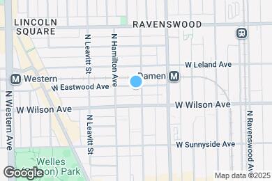 Map image of the property - 2105 W Eastwood Ave
