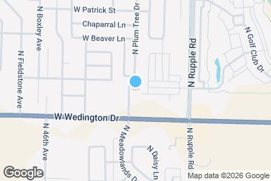 Map image of the property - The Meadowland Townhomes