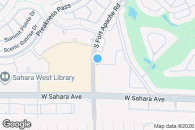 Map image of the property - 2200 S Fort Apache