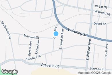 Map image of the property - 158 Carr Ave