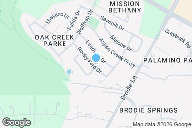 Map image of the property - 3700 Rocky Ford Dr