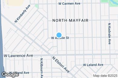 Map image of the property - 4859 N Kenneth Ave