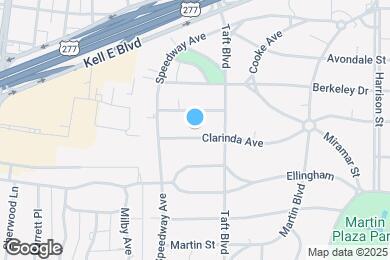 Map image of the property - 2410 Clarinda Ave