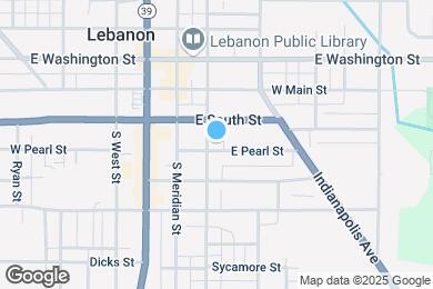 Map image of the property - 223 S East St