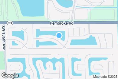 Map image of the property - 13001 SW 19th Dr