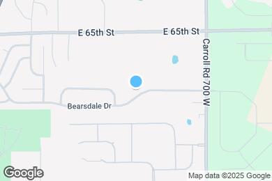 Map image of the property - 12554 Bearsdale Dr