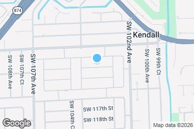 Map image of the property - 10343 SW 114th St