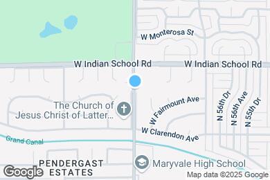 Map image of the property - 4007 N 59th Ave