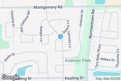 Map image of the property - 1405 Middlebury Dr