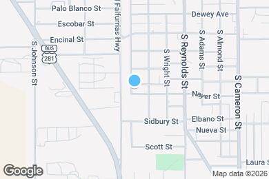 Map image of the property - 1306 S Aransas St
