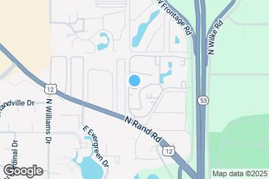 Map image of the property - 2000 Bayside Dr