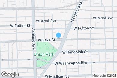 Map image of the property - 1206 W Madison St