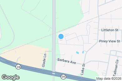 Map image of the property - Liberty Pointe at Piney Green
