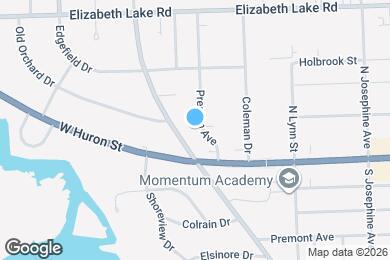 Map image of the property - 242 Preston Ave