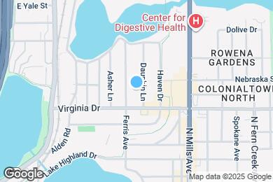 Map image of the property - 1422 Dauphin Ln