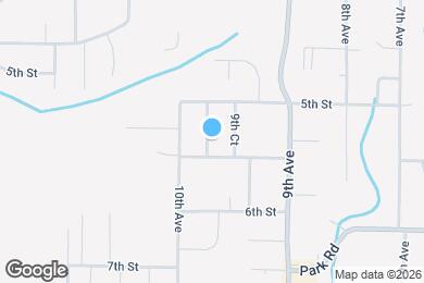 Map image of the property - 533 9th Terrace