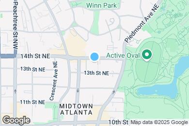 Map image of the property - 195 14th St NE