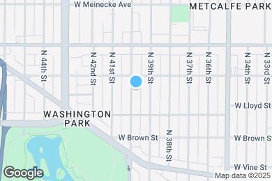 Map image of the property - 2146 N 40th St